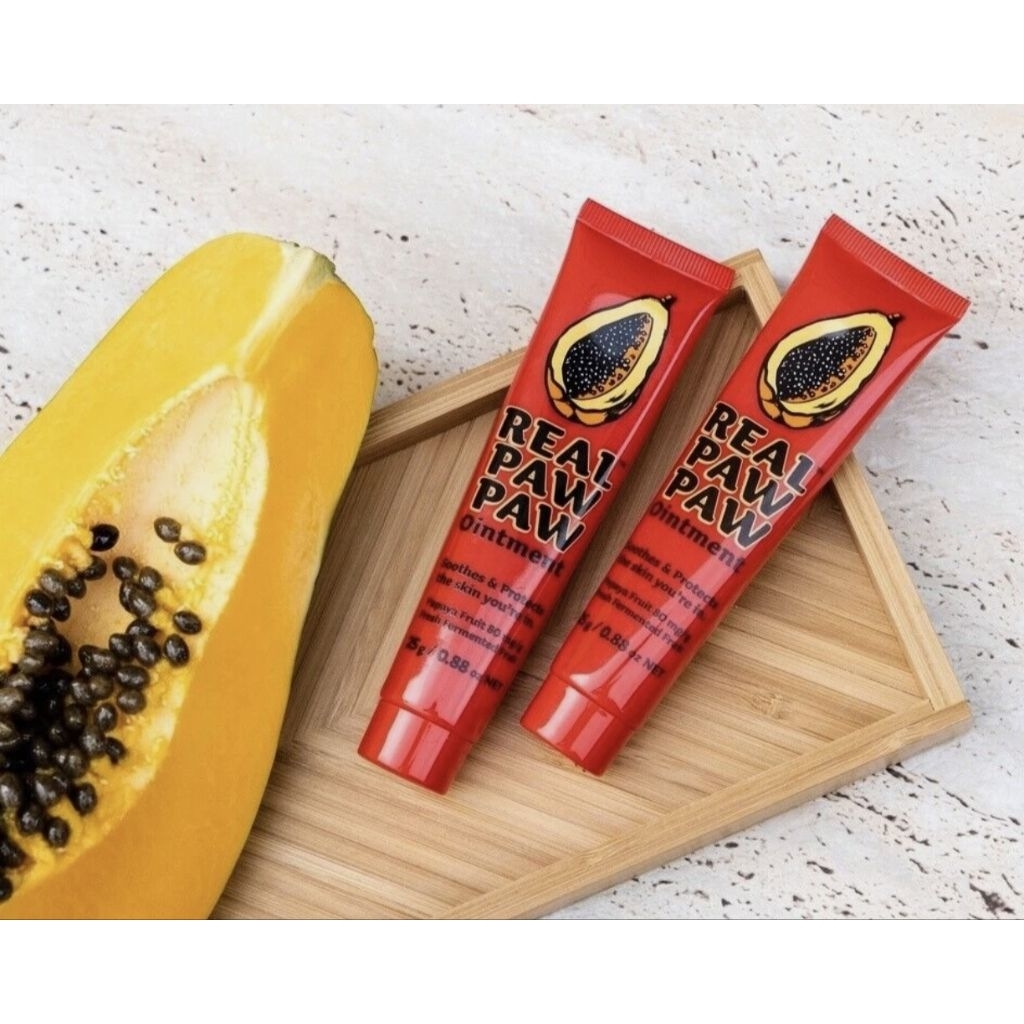 พร้อมส่ง/แท้100% REAL PAW PAW Ointment 25 g. บาล์มบำรุงปากและจุดแห้งกร้าน