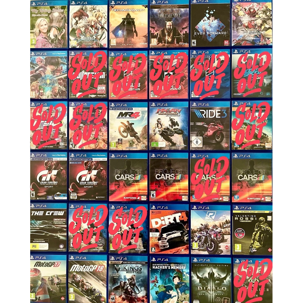 แผ่นเกม Ps4 มือสอง (4)