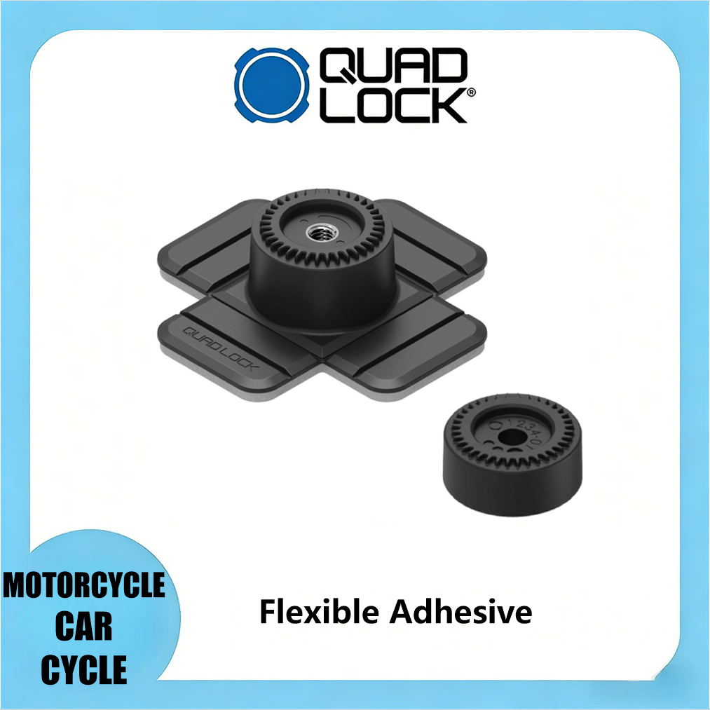 Quad Lock 360 Base - กาวยืดหยุ่น 360 ชุดสร้างติดตั้งโทรศัพท์