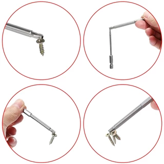 Torx ชุดดอกสว่านกลวง 100mm T6-T40 ชุดดอกไขควงหกแฉกแบบทอร์กซ์
