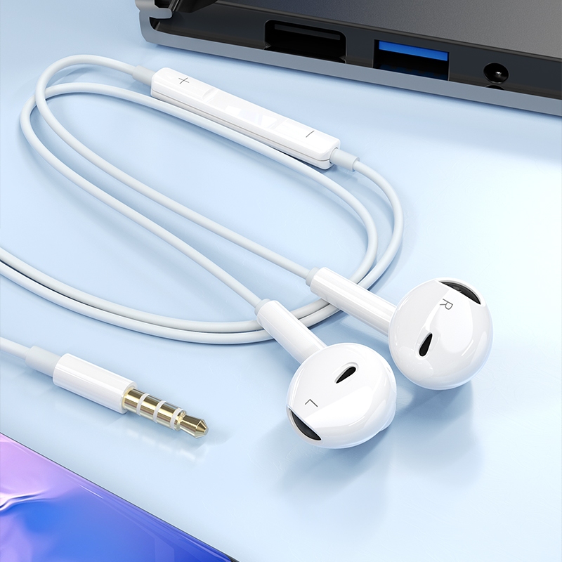 d-power หูฟังอินเอียร์ รุ่น K10 แจ็ค 3.5mm เสียงระดับ Hi-Fi สเตอริโอ Super Bass มีไมค์ ปุ่มปรับเสียง ยาว1.2M
