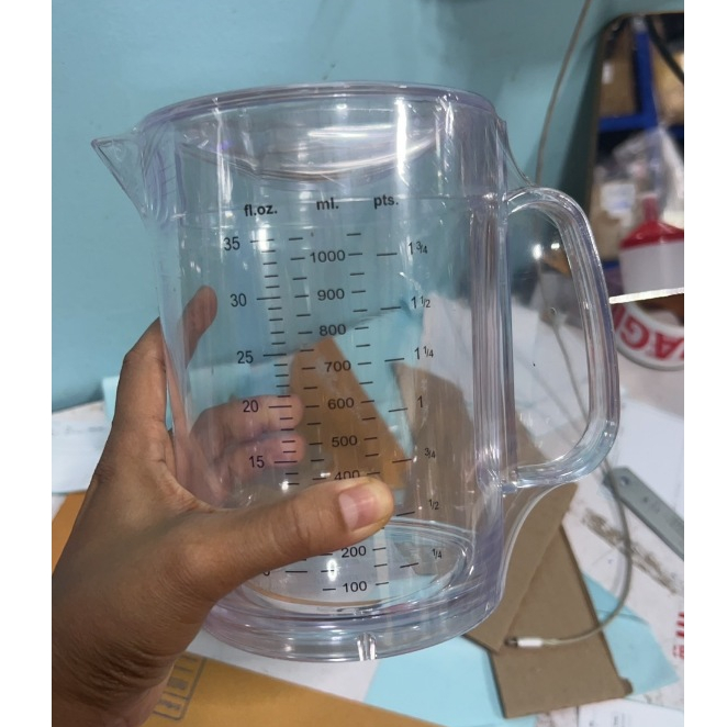 PN411s เหยือก เนื้อหนา 1.4 ลิตร มีสกลแสดงถึง1,000ml.