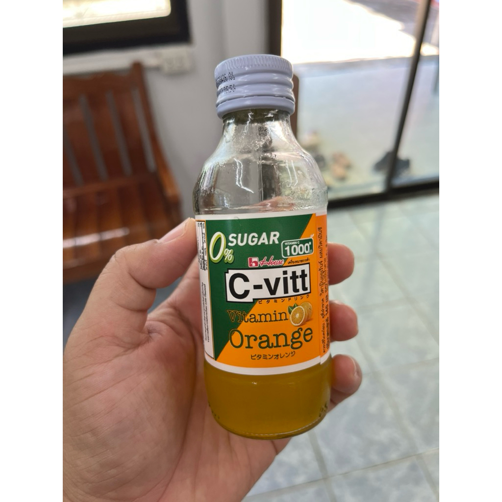 C-vitt น้ำตาล0%วิตามินออเร้นจ์