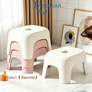 【เพิ่มความหนา】stool สตูลห้องน้ําสตูลรองเท้าสตูลพลาสติกในครัวเรือนหนา ม้านั่งเล็กตกปลาสตูลเด็กสตูลต่ํา
