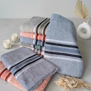 ผ้าเช็ดตัว cotton จัมโบ้ 80*160cm.(1โหล) [12ผืน]