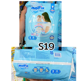 molfix ผ้าอ้อมโมฟิก โมลฟิก มอลฟิกซ์ ผ้าอ้อมกางเกง s/m/l/xl/xxl (ห่อเล็ก) ราคาประหยัด (Exp.12/2026)