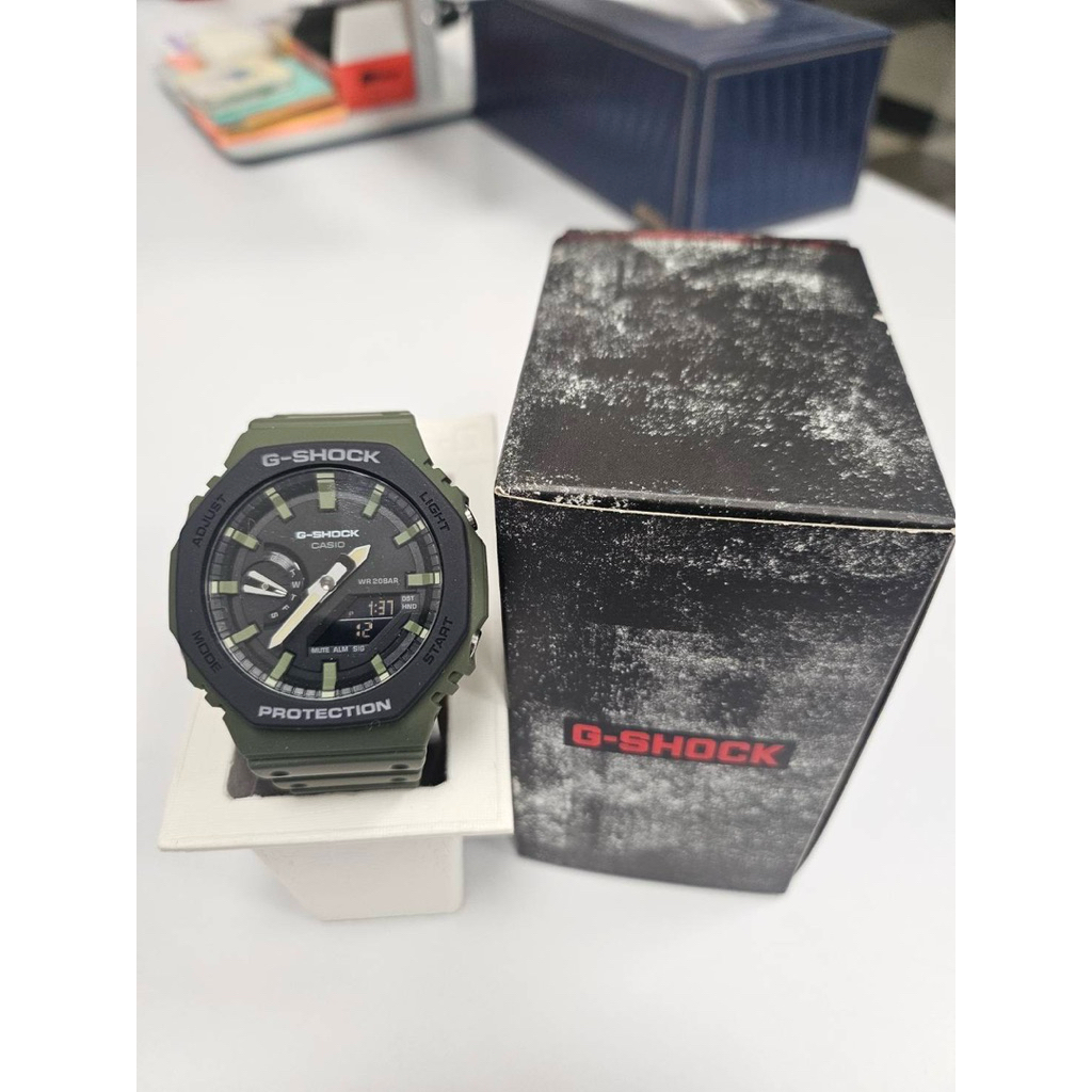 นาฬิกาข้อมือ G-Shock GA-2100 [มือสอง ของแท้💯% ] ทนทาน ใช้งานได้ยาวนาน