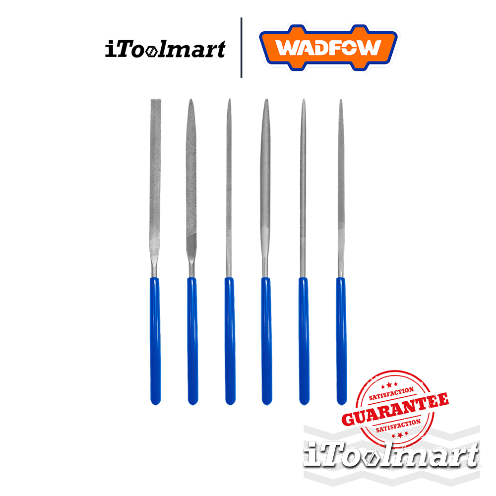 WADFOW ชุดตะไบ WSF1606 ขนาด 5.5 นิ้ว (6 ชิ้น)