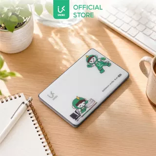 [ของแถม] UKIKI Sticker สติ๊กเกอร์ ลายลิมิเต็ด กันน้ำ เหมาะสำหรับติดพาวเวอร์แบงค์