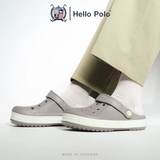 Hello Polo รองเท้าแตะผู้หญิง รองเท้าหัวโตแฟชั่น กันลื่นและทนทาน อ่อนนุ่ม วัสดุ EVA เหมาะกับฤดูร้อน รุ่น HP8065