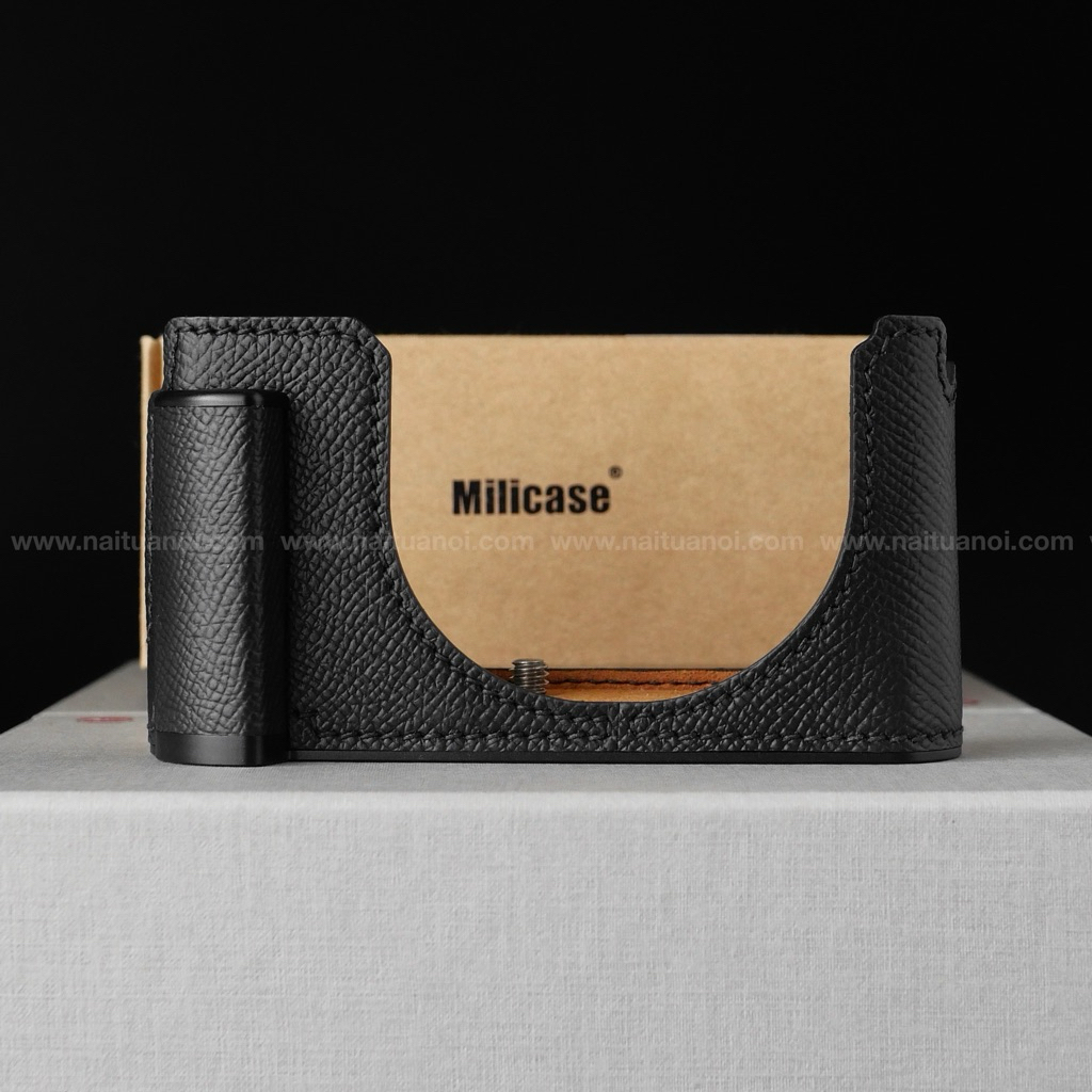 ( Used!! ) Milicase Half Case Black For Leica Dlux8 < Like New >