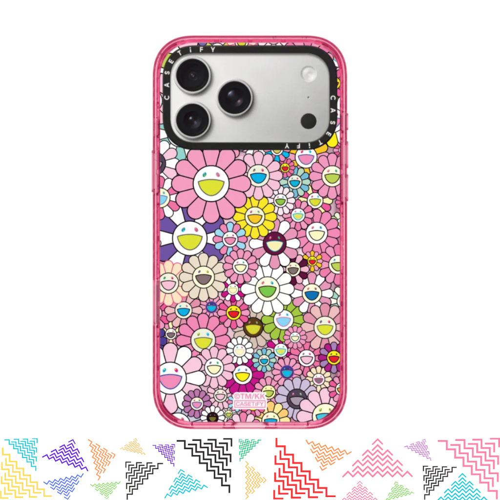 CASETiFY | FLOWERS BLOOM (PINK) PHONE CASE [MRKM] For iPhone Samsung แท้
