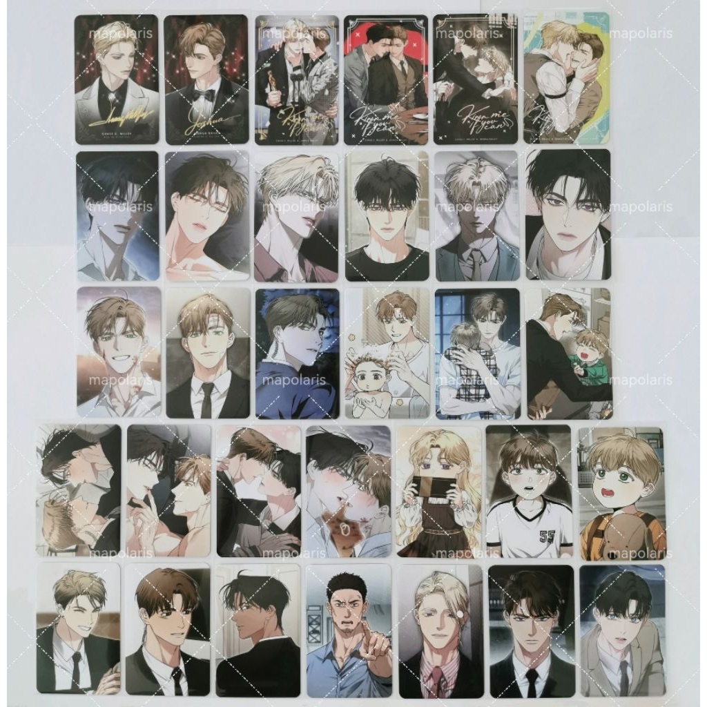 (พร้อมส่ง)​ Photocard Kiss Me If You Can X FANTAZIT popup cafe korea คาเฟ่ เกาหลี โฟโต้การ์ด