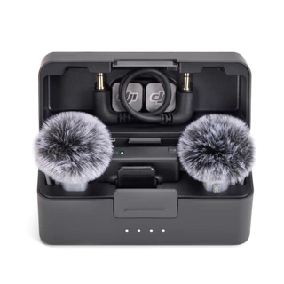 (ส่งด่วนกทม.) DJI Mic Mini 2 Wireless Microphone Black ไมโครโฟนไร้สายขนาดเล็ก (ประกันศูนย์)
