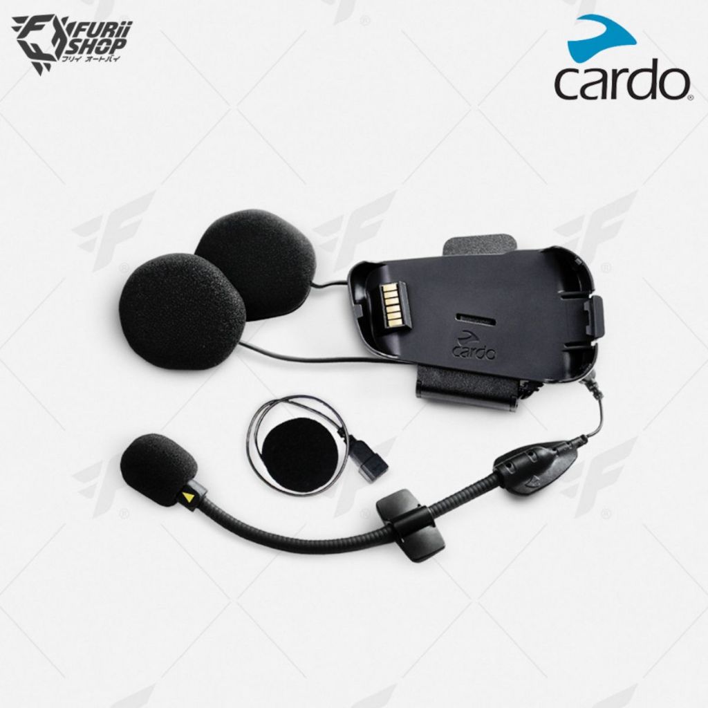 ชุดอุปกรณ์ BLUETOOTH CARDO PACKTALK 2ND HELMET KIT
