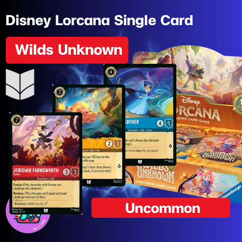 [Set 12 Wilds Unknown] Uncommon -Non Foil- [All color] Single Card Disney LORCANA ENG [Ravensburger]