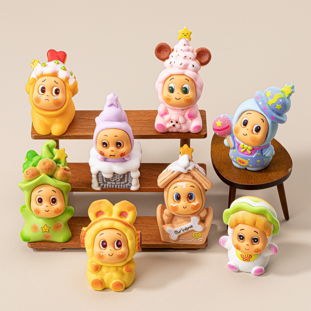 พร้อมส่ง ของตกแต่ง สะสม DIY ทวิงขนมหวาน (1 SET 8 ตัว)