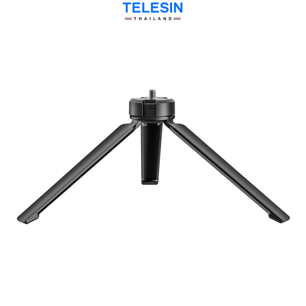 TELESIN Upgraded Aluminum Alloy Storage Tripod ขาตั้งกล้อง 3 ขา