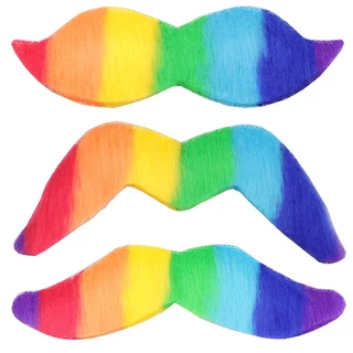 หนวดปลอม หนวดแฟนซี เคราปลอม หนวดโจรสลัด หนวด พรอพ แฟนซี Fake Mustache, Fancy Mustache, Fake Beard, Pirate Mustache, Fanc