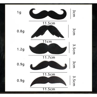 หนวดปลอม หนวดแฟนซี เคราปลอม หนวดโจรสลัด หนวด พรอพ แฟนซี Fake Mustache, Fancy Mustache, Fake Beard, Pirate Mustache, Fanc