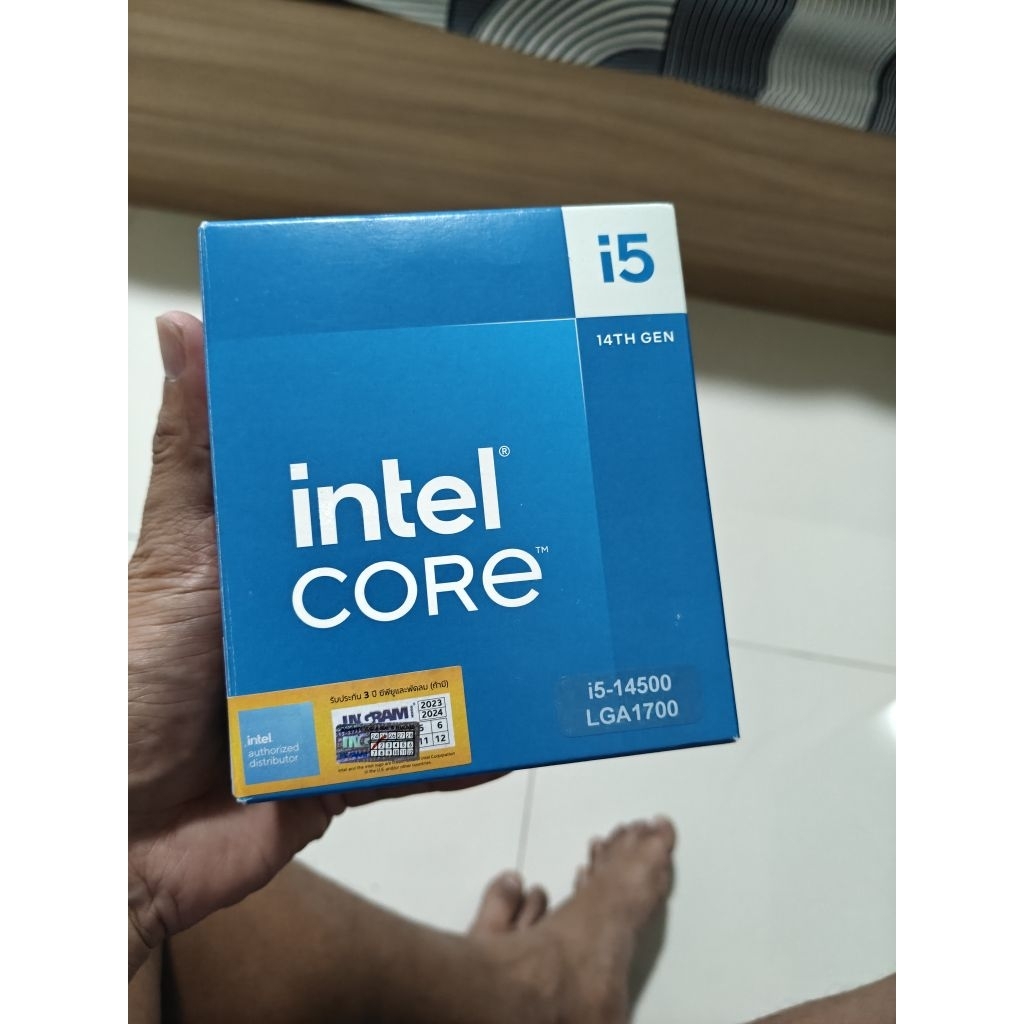 ขาย CPU i5 14500 อุปกรณ์ครบกล่อง