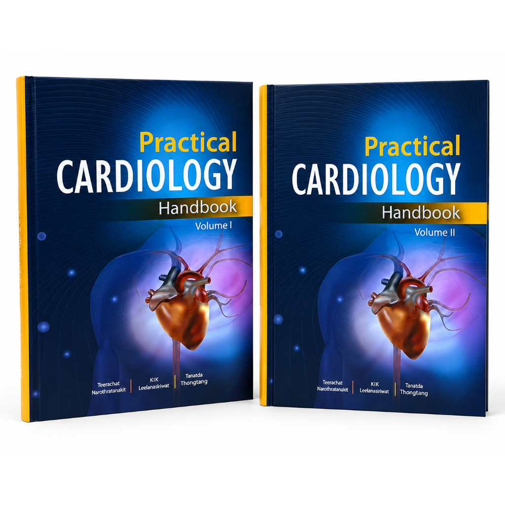 [Chulabook] หนังสือ PRACTICAL CARDIOLOGY HANDBOOK (เล่ม 1-2) 9786166200478 C111