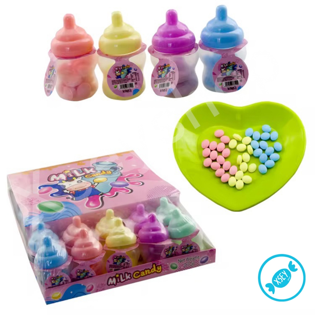 ขวดนมมิลค์แคนดี้ หอมอร่อย ราคาพิเศษ 1 กล่องมี 30 ชิ้น
