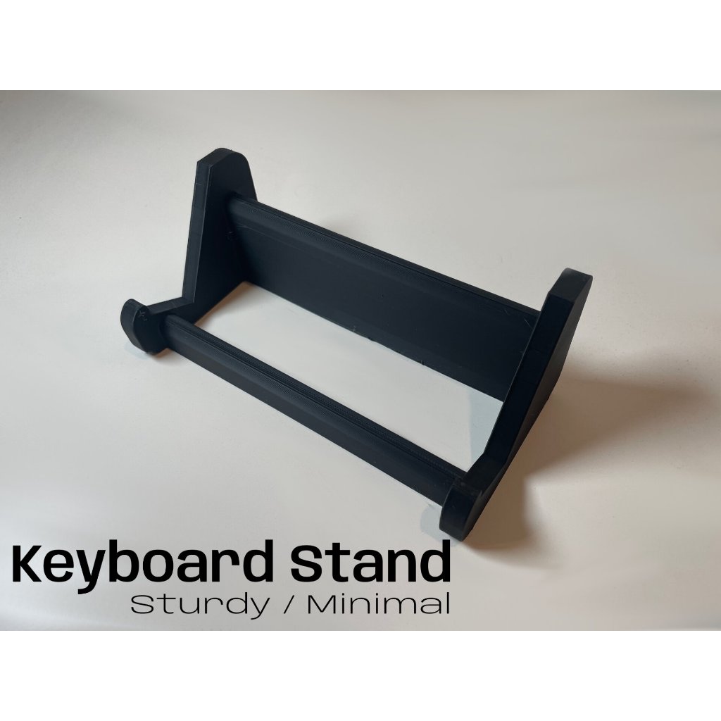 ขาตั้งคีย์บอร์ด  ทรง Minimal (Keyboard Stand) แข็งแรง มั่นคง สำหรับโชว์ Custom Keyboard