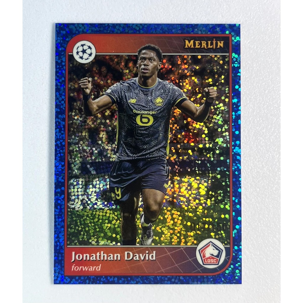 การ์ดฟุตบอล 2025 Topps Merlin Jonathan David /150