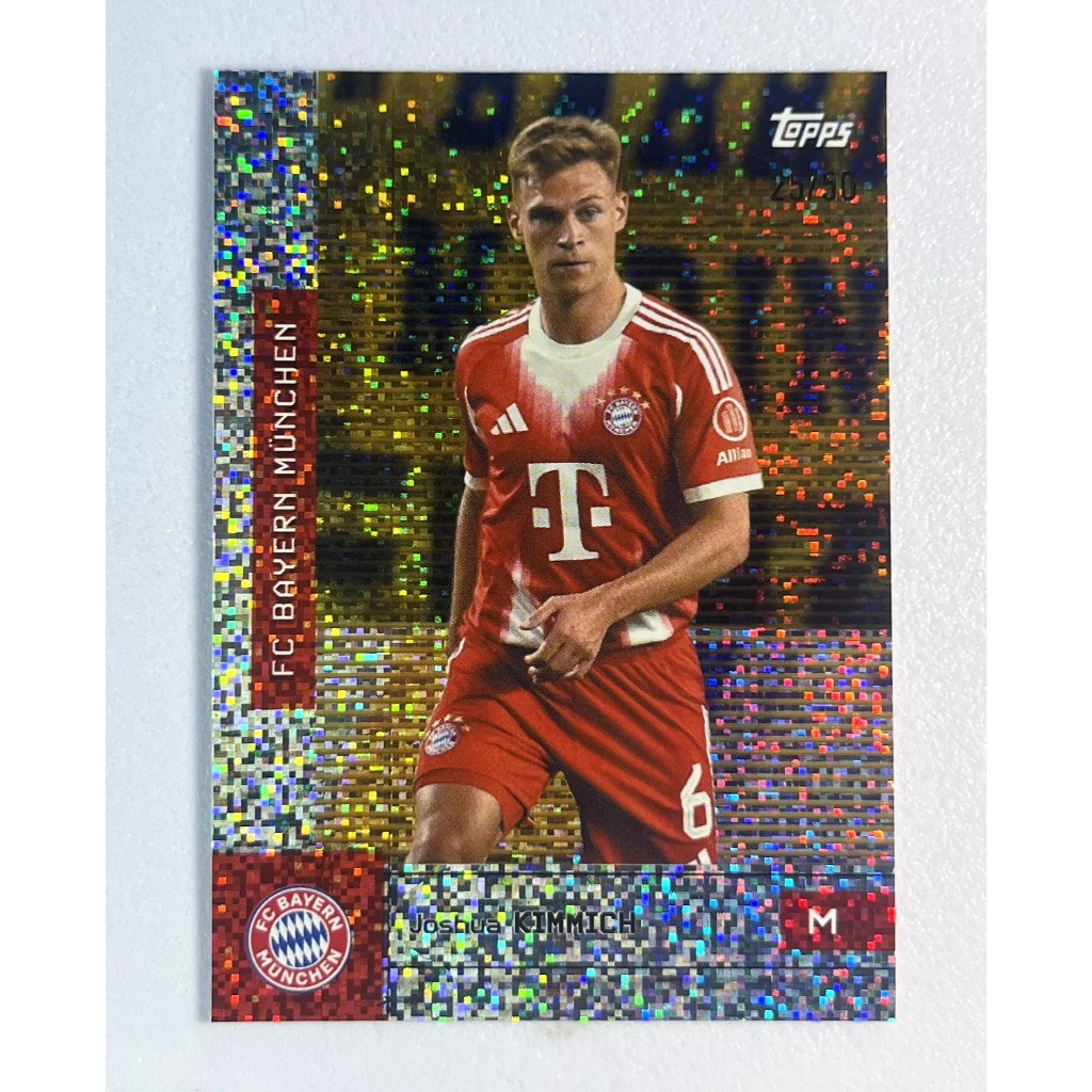 การ์ดฟุตบอล 2025 Topps FC Bayern Munchen Joshua Kimmich /50