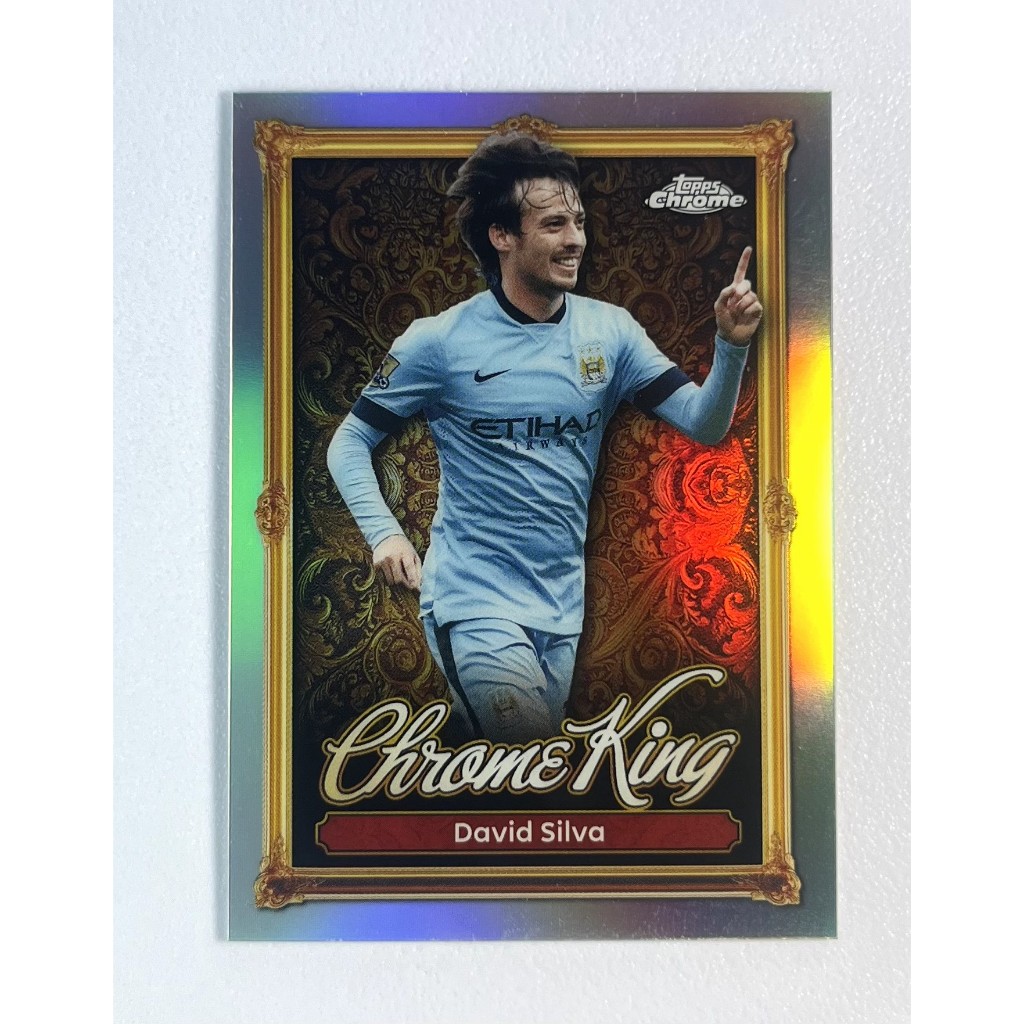 การ์ดฟุตบอล 2025-26 Topps Chrome Chrome King David Silva