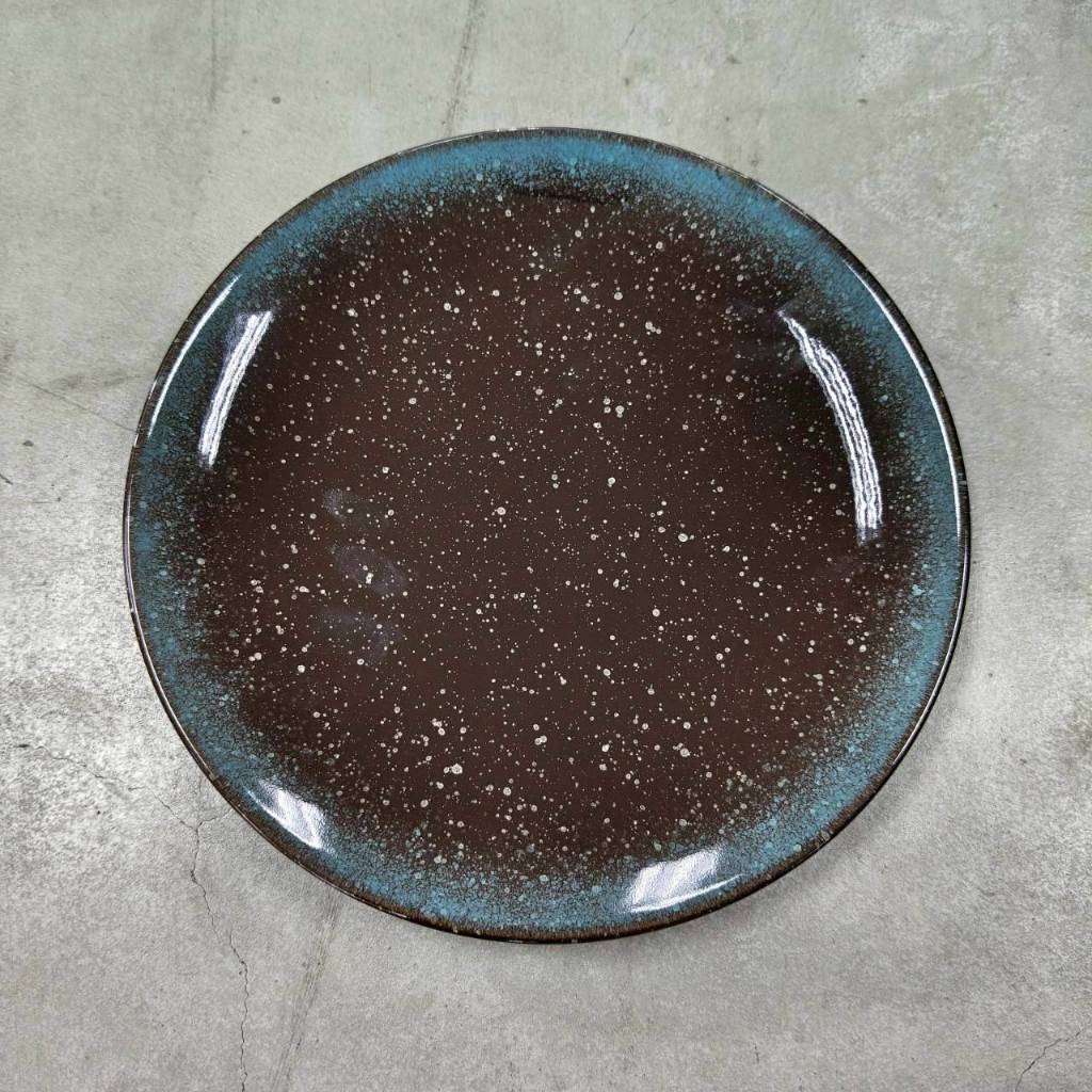 จานเซรามิก ทรงแบน ขนาด 7 นิ้ว ใบเล็ก ceramic plate จานอาหารสวยๆ จานขนม จานเค้ก ทนทาน เข้าไมโครเวฟได้