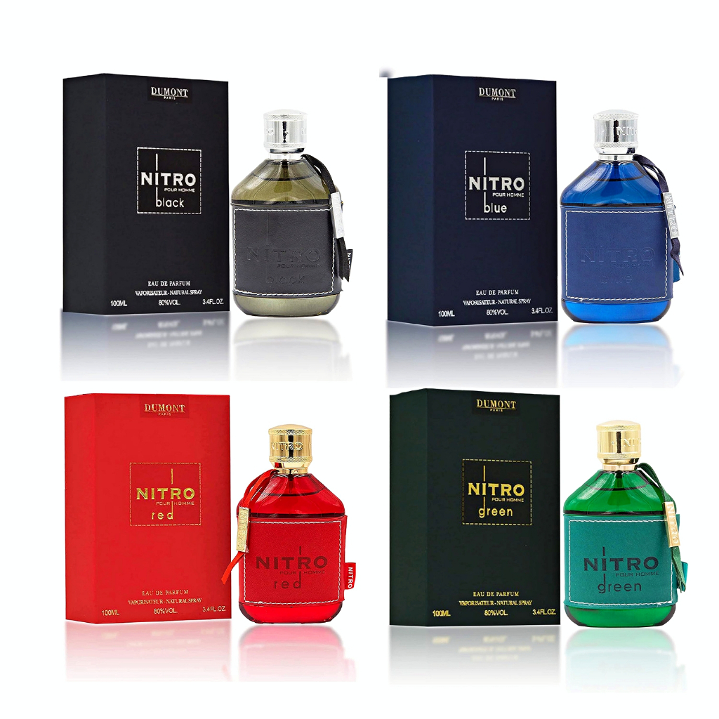 น้ำหอม DUMONT Nitro Perfume 100 ml หอมสดชื่น ติดทนนาน ของใหม่ ในกล่องซีล