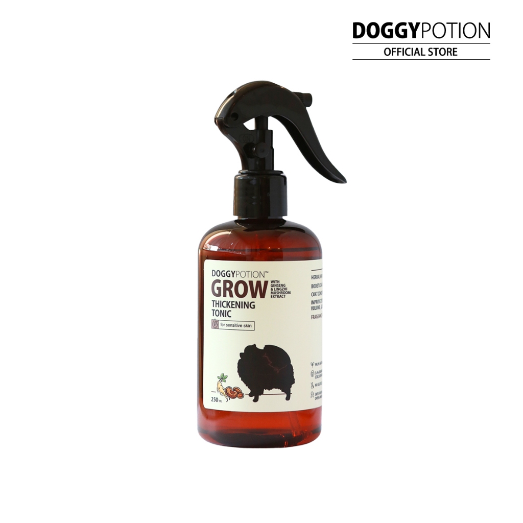 Doggy Potion Grow Spray 250ml สเปรย์ลดขนร่วง