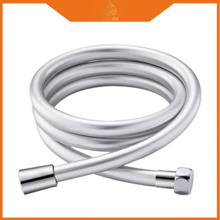 สายฝักบัวอาบน้ำ สายPVC สีเงา