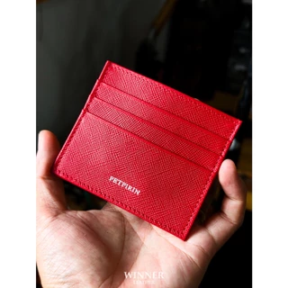 ซองใส่บัตรหนังแท้ สลักชื่อให้ฟรี Card Holder