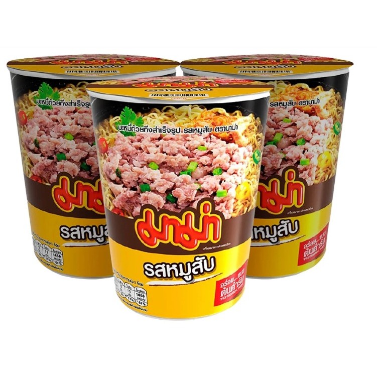 Set Mamaคัพ รสชาติต่าง ๆ แพค3 (Proซื้อหน้าไลฟ์สดOnly)