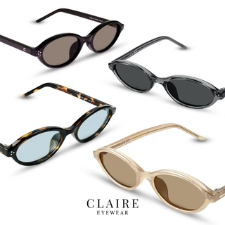 CLAIRE : แว่นกันแดด รุ่น " Airi " แว่นกันแดดเลนส์แท้ กันแดดUV400 | Sunglasses