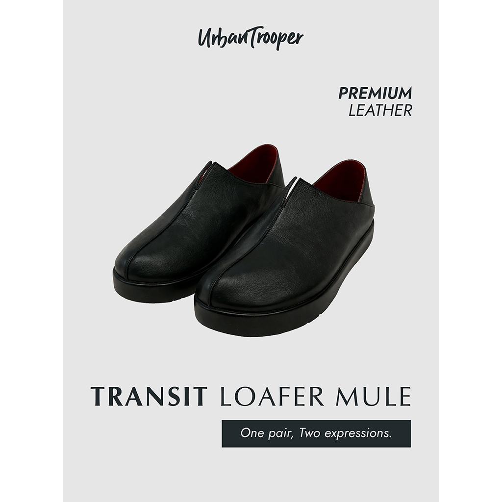 TRANSIT LOAFER MULE – Handmade Leather Loafer Mule