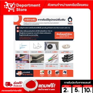 แอร์แคเรียร์ CARRIER แบบติดผนัง INVERTER ประหยัดไฟเบอร์ 5 รุ่น TECH-V 42NVAA SERIES + แถมท่อน้ำยาแอร์ 4 เมตร