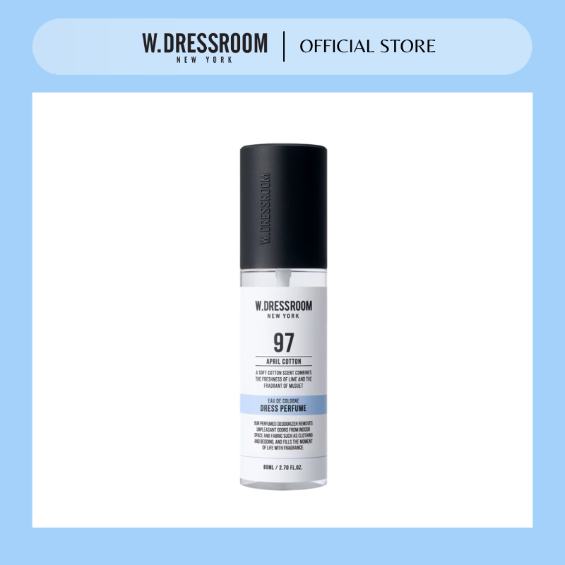 W.DRESSROOM Dress & Living Clear Perfume Portable 97 - April Cotton 80 ml