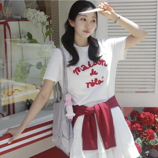 เสื้อยืด ROLAROLA แท้ MAISON DE ROLA EMBROIDERY T-Shirt