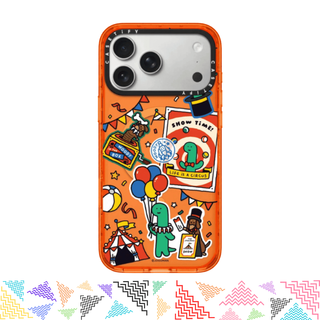 CASETiFY | The Joguman Show Stickers Case [JOGUMAN] #For iPhone Samsung #แท้