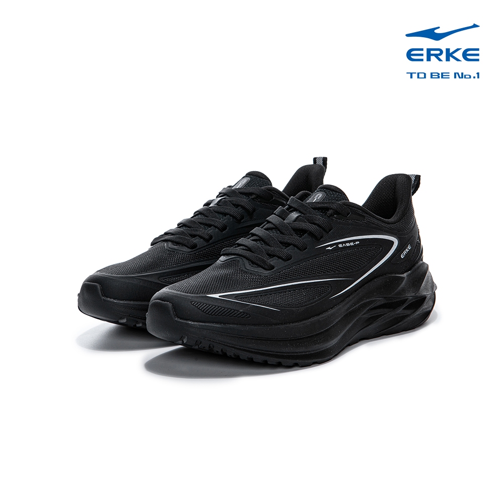 ERKE Female Running Shoes , Black ,12125303014-005