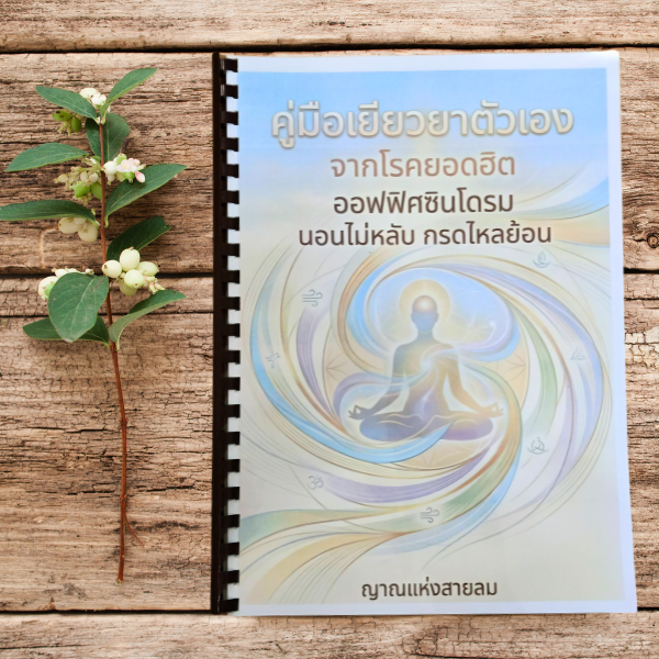 หนังสือ คู่มือเยียวยาตัวเองจากโรคยอดฮิต | ออฟฟิศซินโดรม นอนไม่หลับ กรดไหลย้อน | เยียวยากายใจจากต้นเหตุ