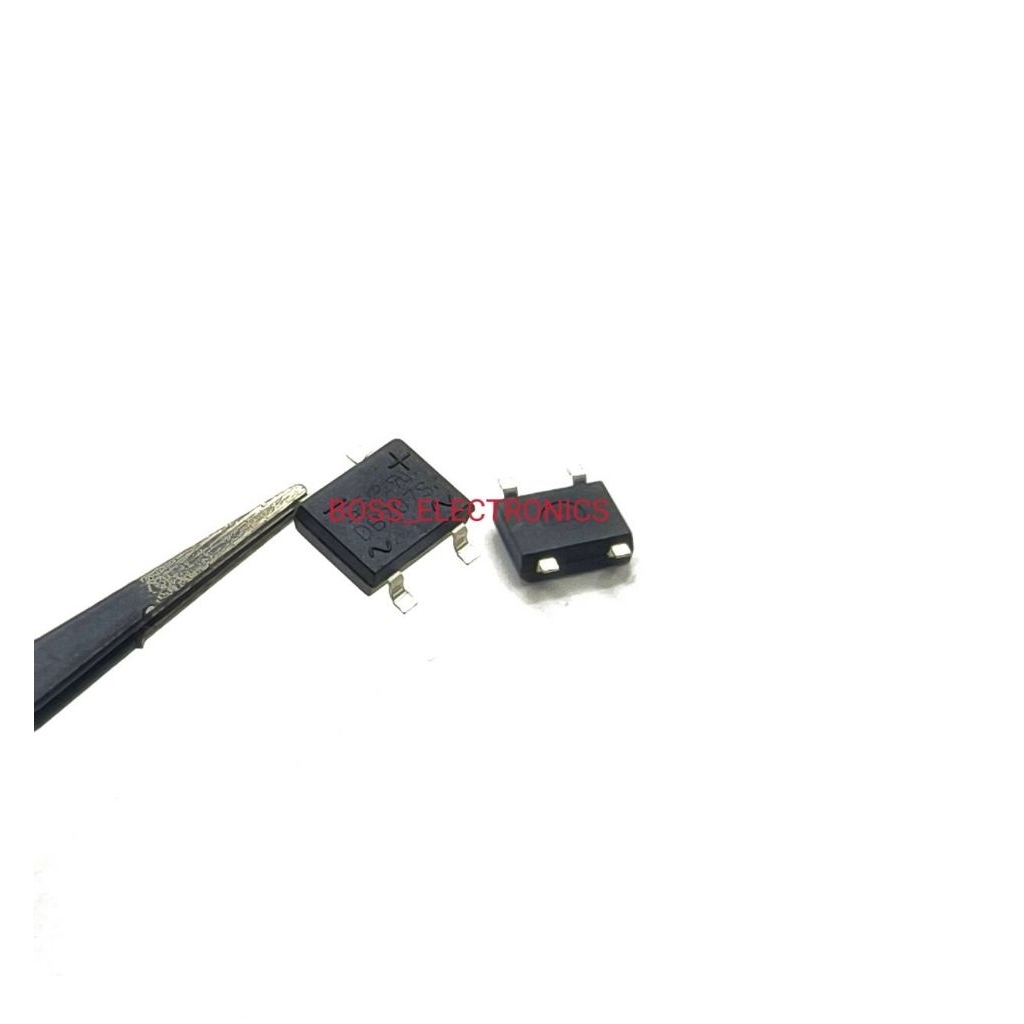 ราคาต่อ 10ตัว 👉👉 DB107S DB207S  บริดไดโอดขาไอซีแปะปริ้น Bridge Diode SMD SOP-4  1000V 1A 2A  แบบติดต