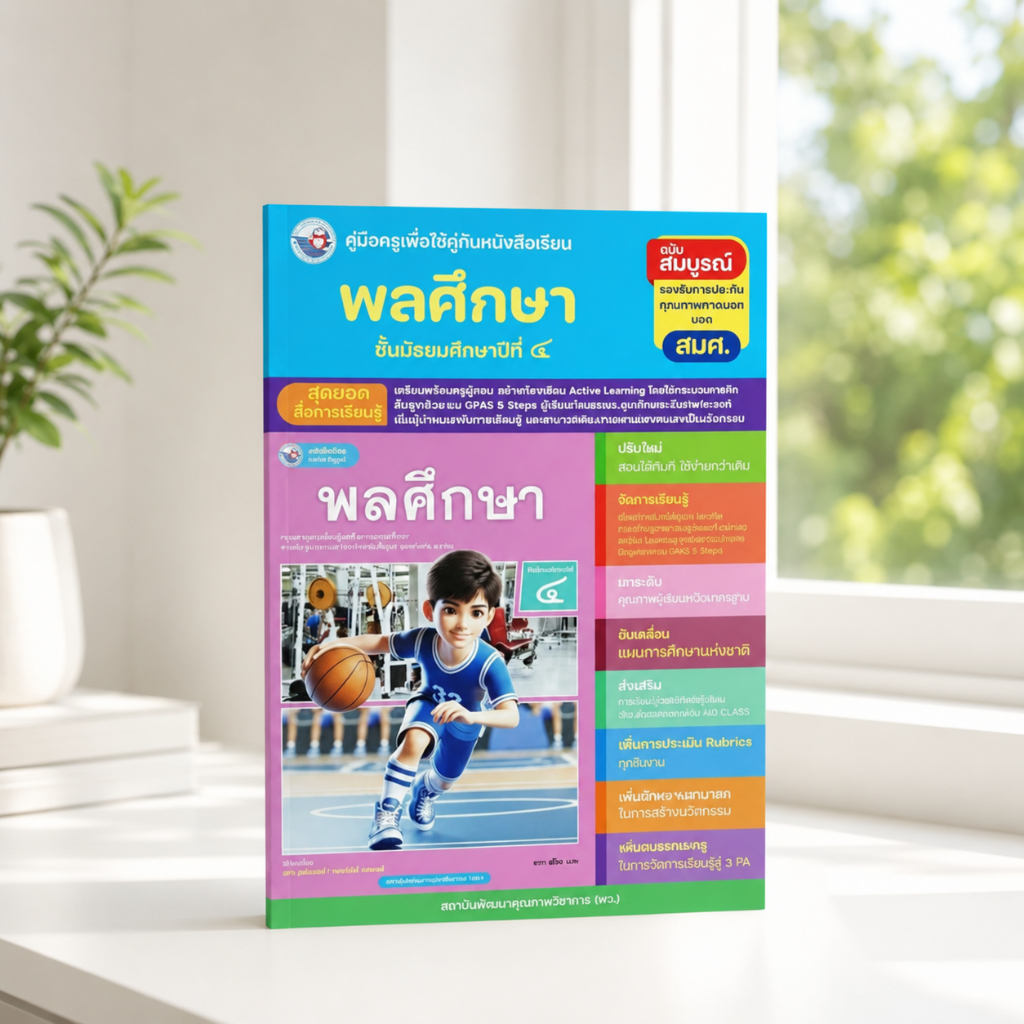 คู่มือครู พลศึกษา ม.4 พว. Active Learning