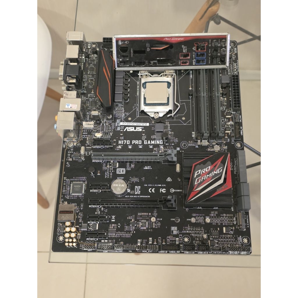 Intel core i5 6500 + Asus H170 Pro gaming
