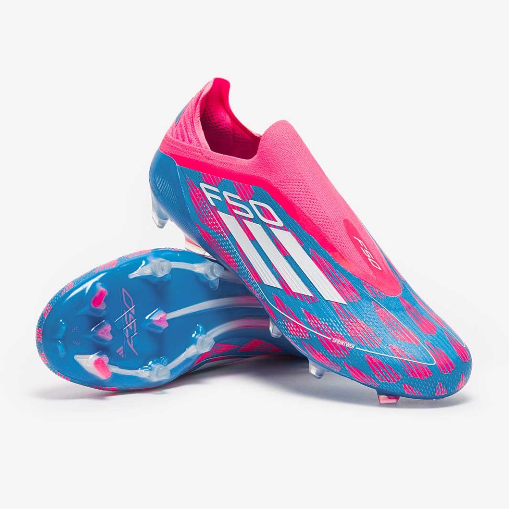 สตั๊ด รองเท้าฟุตบอลไร้เชือก Adidas F50 Elite Laceless FG