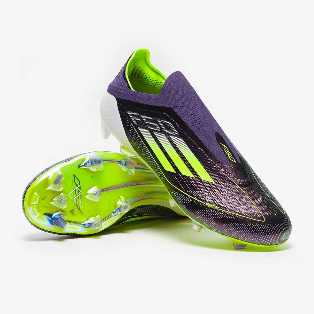 สตั๊ด รองเท้าฟุตบอลไร้เชือก Adidas F50 Elite Laceless FG